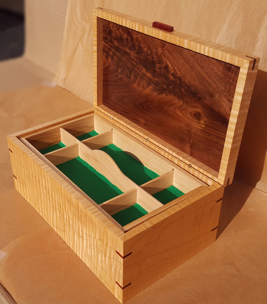 Fine wood boxes for jewelry & keepsakes, woodcrafts - Keepsake