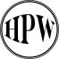 letters H P W inside double circle